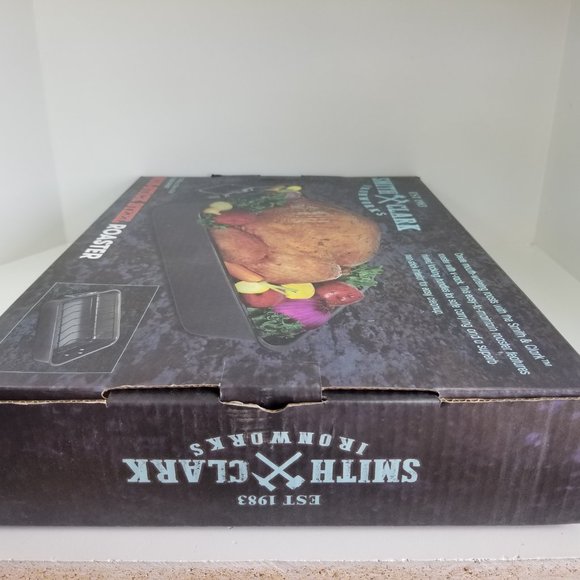 Smith and Clark ironworks non-stick steel roaster brand new - Picture 7 of 12